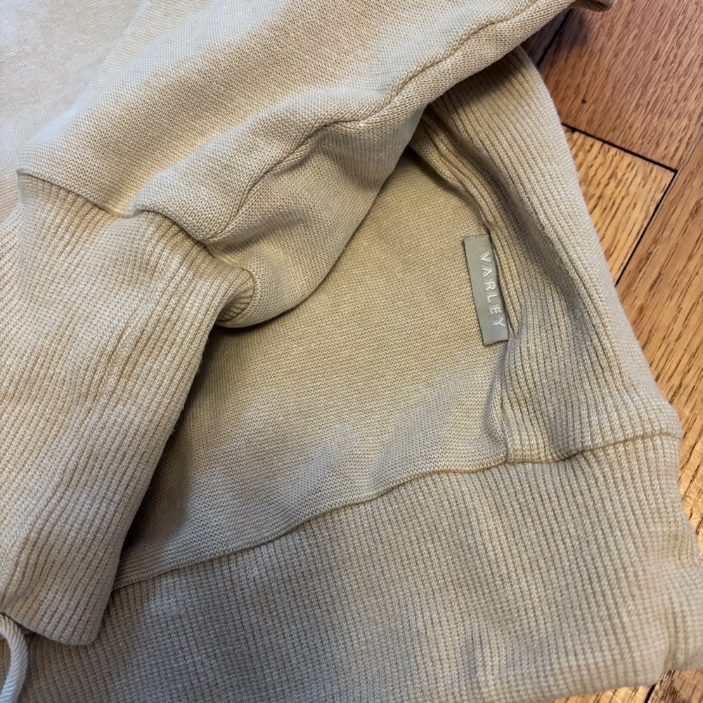 Varley Cream Edith Rib Pique - Picture 3 of 7